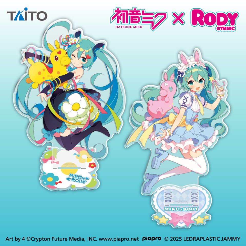 初音ミク&#215;RODY 描き下ろしBIGアクリルスタンド ～39／サンキュー＆メルヘン～