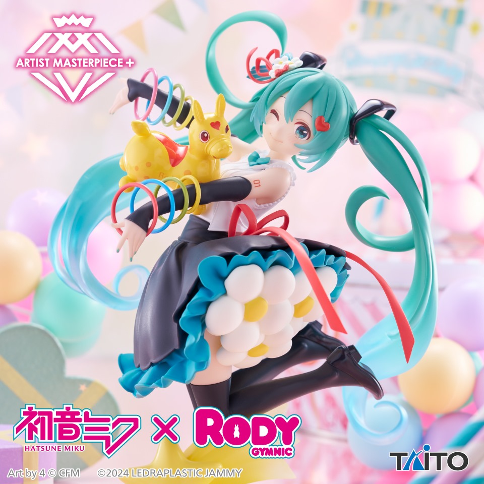 初音ミク&#215;Rody AMP＋ フィギュア～39／サンキューver.～