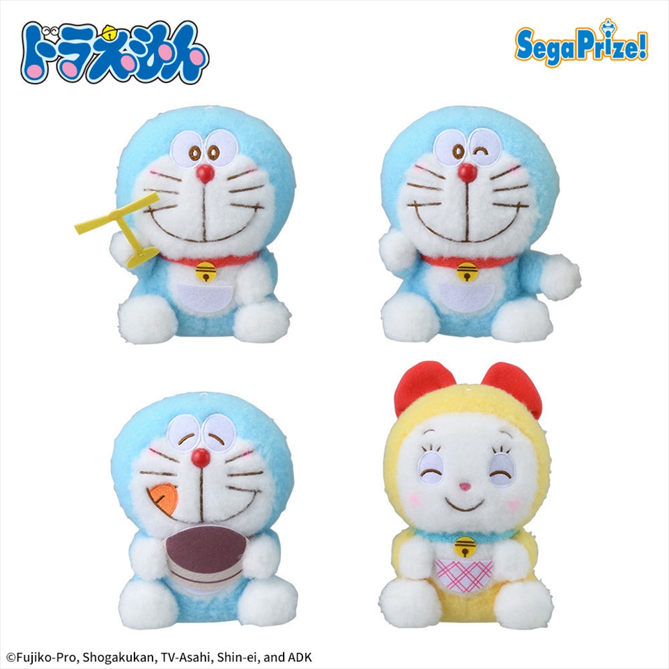 ドラえもん　赤いほっぺ　ぬいぐるみ ふわりVer.
