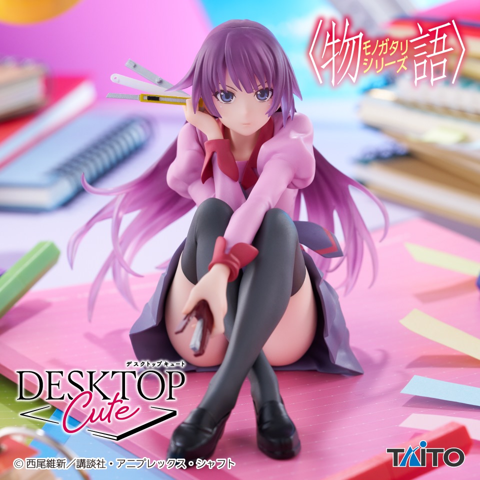 〈物語〉シリーズ　Ｄｅｓｋｔｏｐ　Ｃｕｔｅ　フィギュア　戦場ヶ原ひたぎ