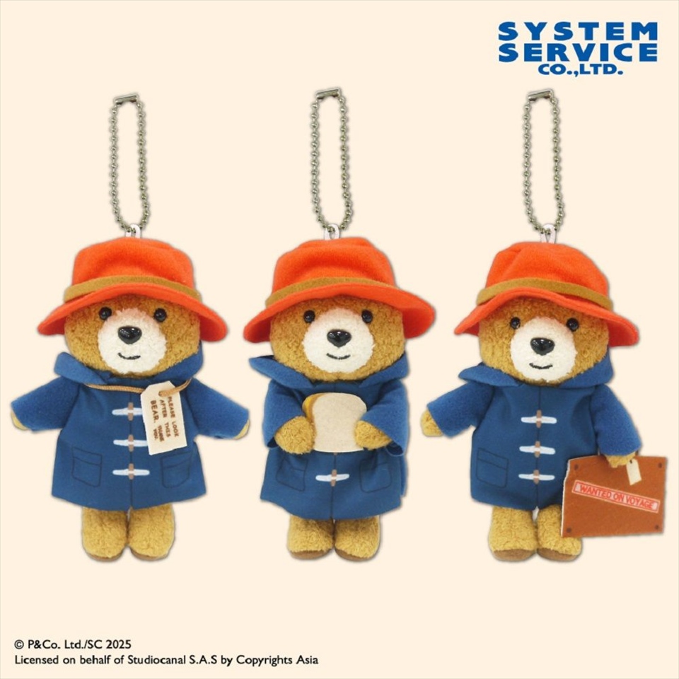 パディントン（TM） ボールチェーン付きぬいぐるみ