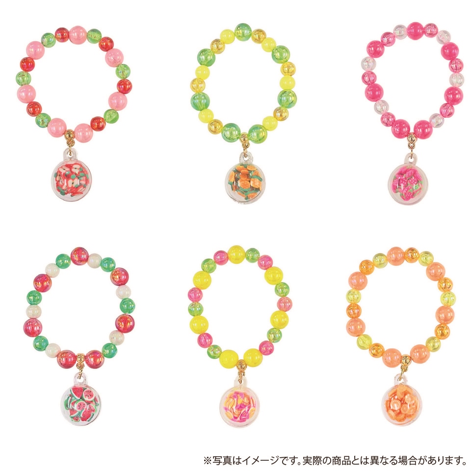 フルーツインボールブレスレット