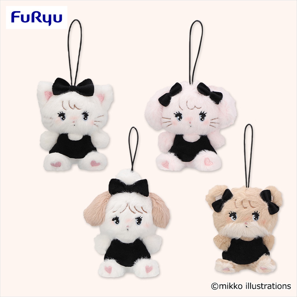 mikko characters BLACK RIBBON マスコット