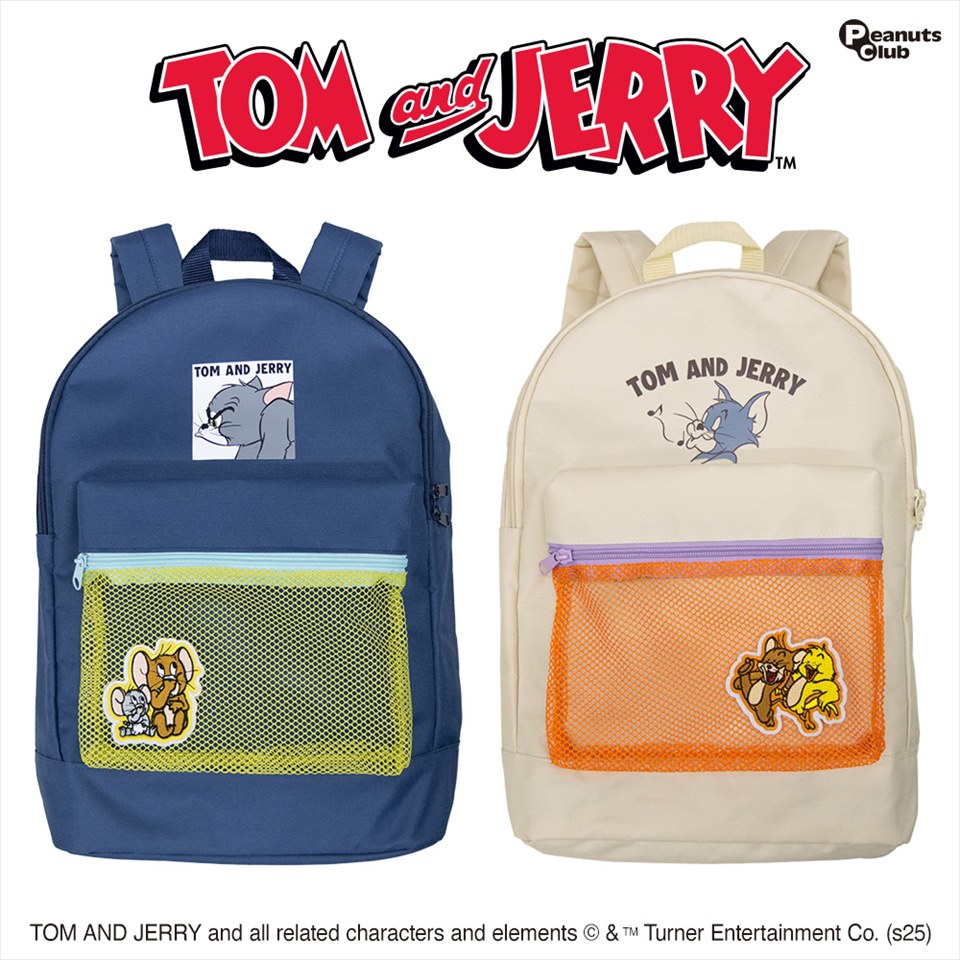 トムとジェリー メッシュポケットストリートリュック