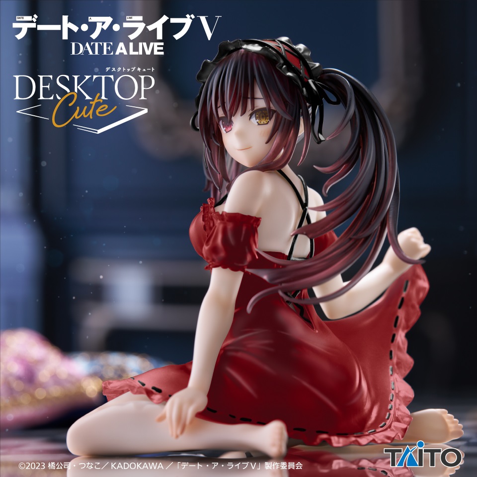 デート・ア・ライブＶ　Ｄｅｓｋｔｏｐ　Ｃｕｔｅ　フィギュア　時崎狂三～ナイトウェアｖｅｒ．～Ｒｅｎｅｗａｌ