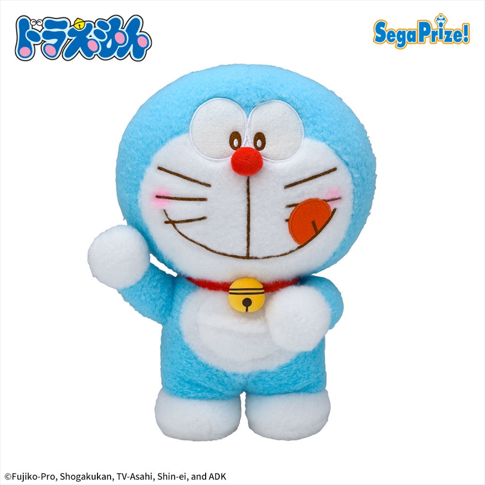 ドラえもん 赤いほっぺ Lぬいぐるみ ～ポケットごそごそポーズ～