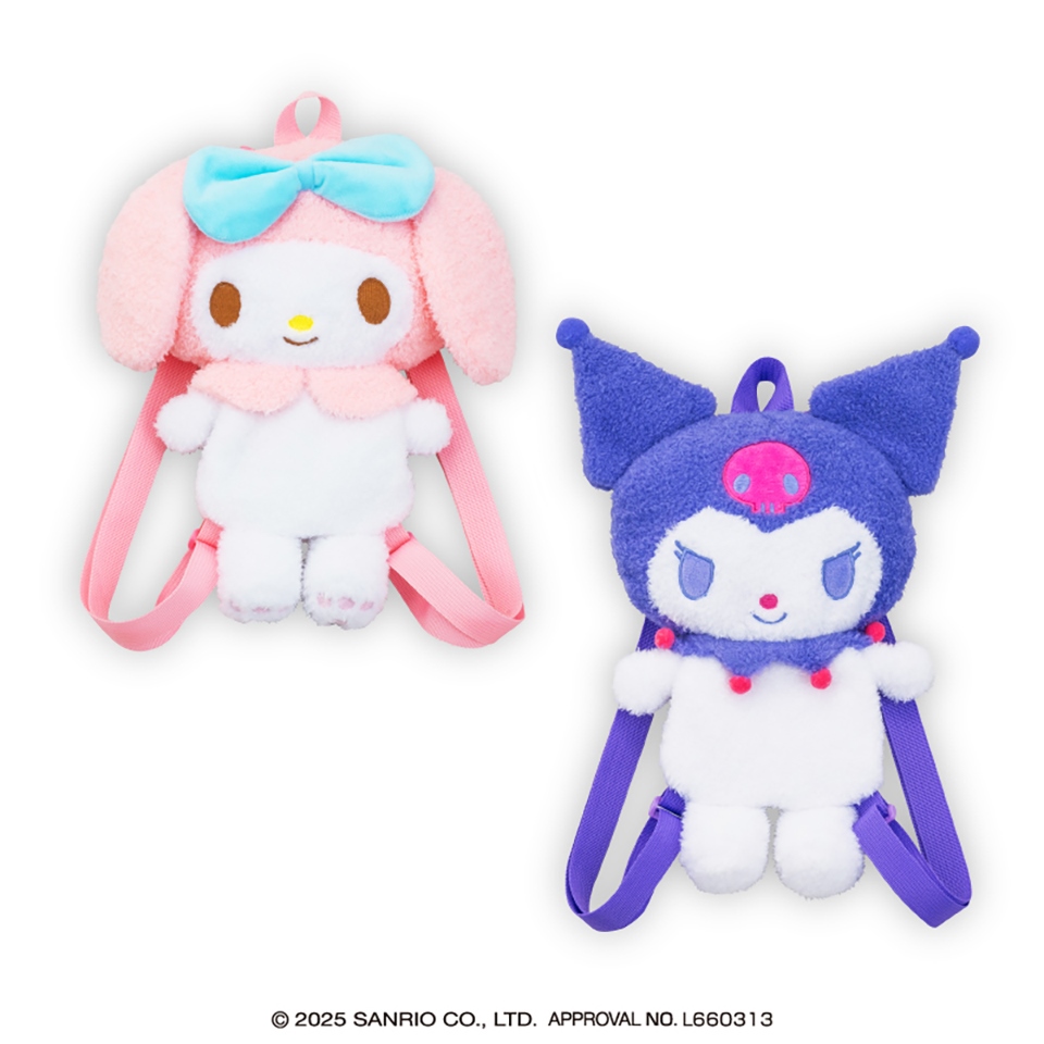 マイメロディ クロミ ぬいぐるみリュック2