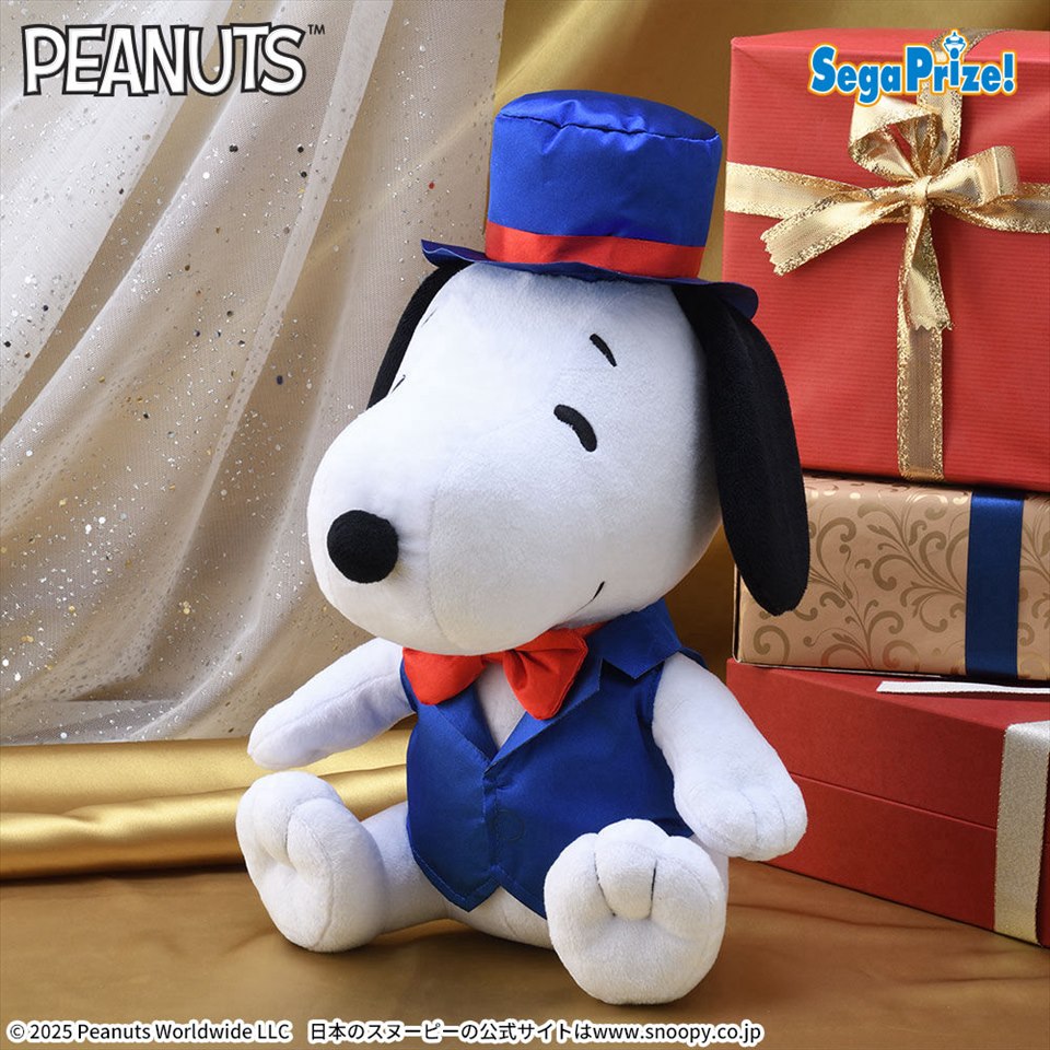 SNOOPY［TM］ Lぬいぐるみ タキシード