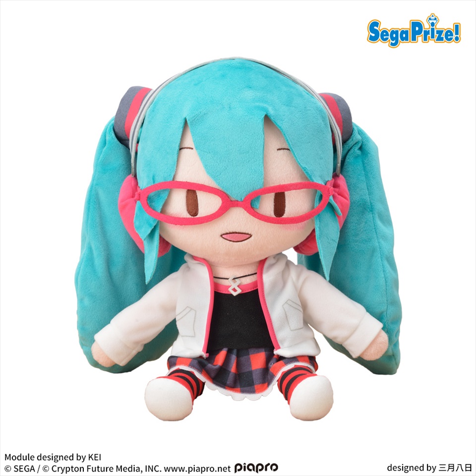 初音ミク Project DIVA Arcade Future Tone　ふわぷち　LLぬいぐるみ“初音ミク-ナチュラル”