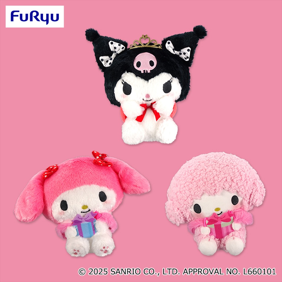 マイメロディ・クロミ HBD KuromiBIGぬいぐるみ①
