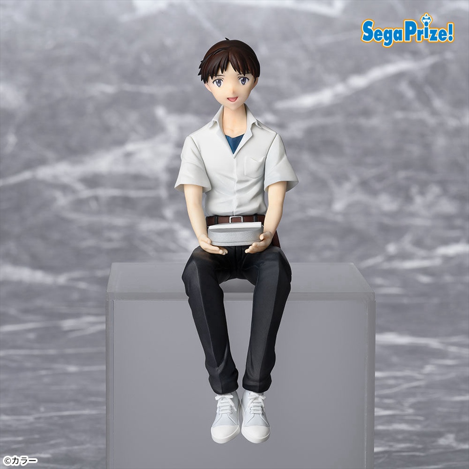 ヱヴァンゲリヲン新劇場版 ちょこのせ プレミアムフィギュア碇シンジ