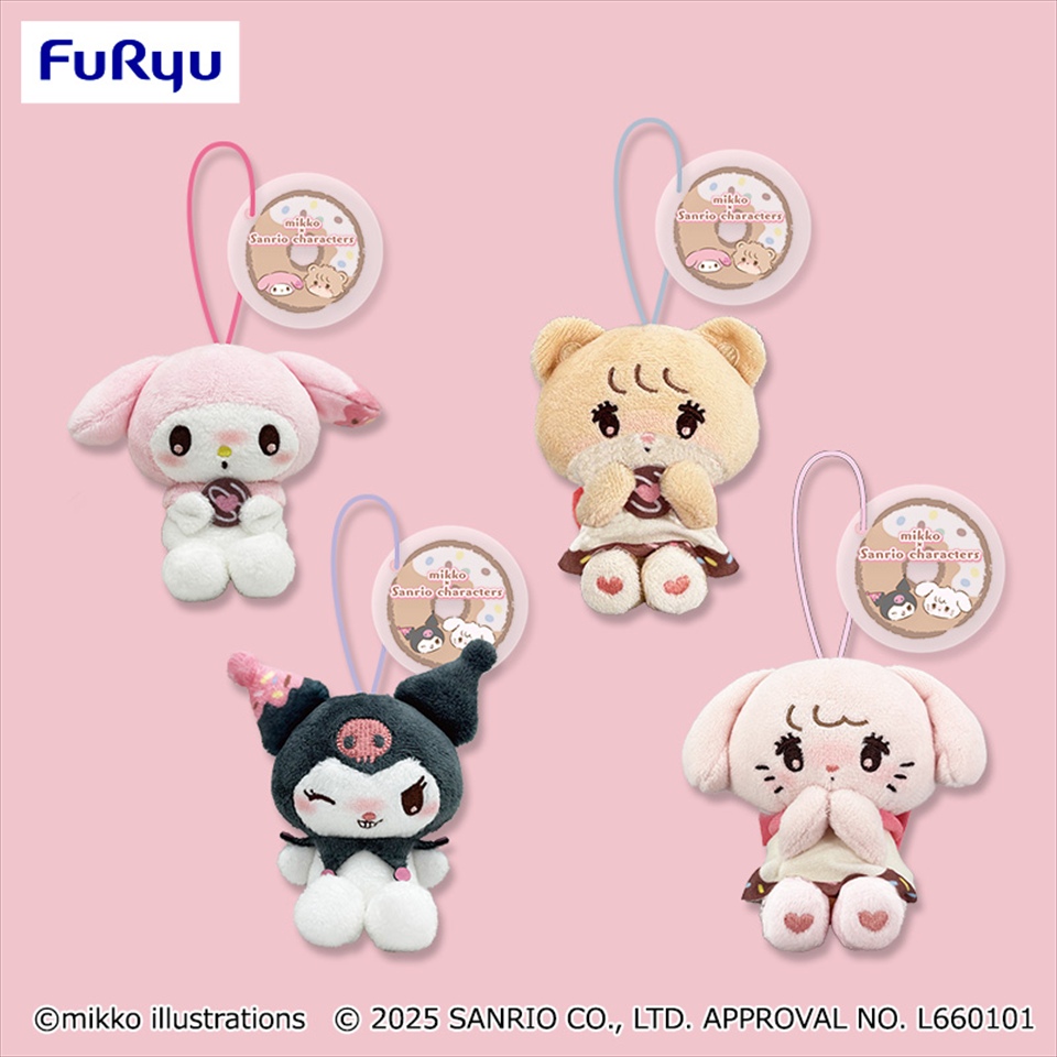 mikko&#215;Sanrio characters ドーナツデザインマスコット②