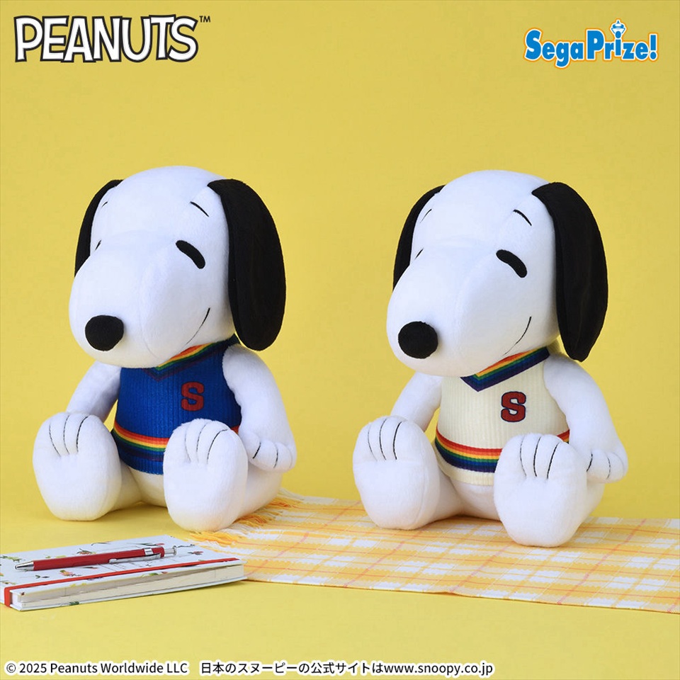 SNOOPY Lぬいぐるみ カラフルベストVer.