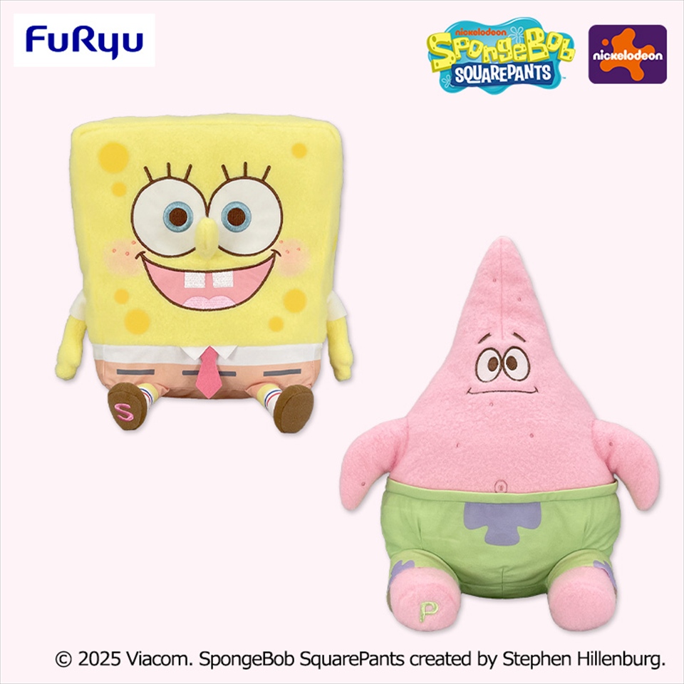 スポンジ・ボブ ミルキーボア BIGぬいぐるみ