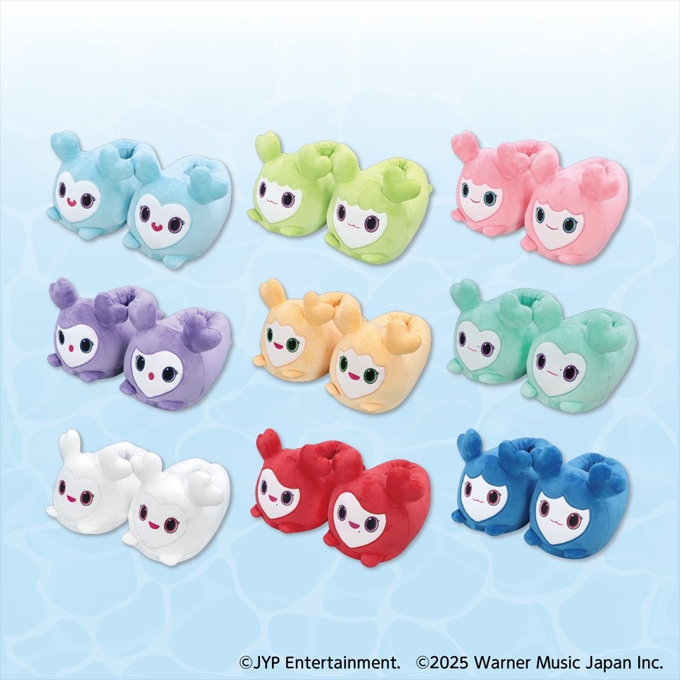 TWICE LOVELYS ぬいぐるみスリッパ～GiGO限定～
