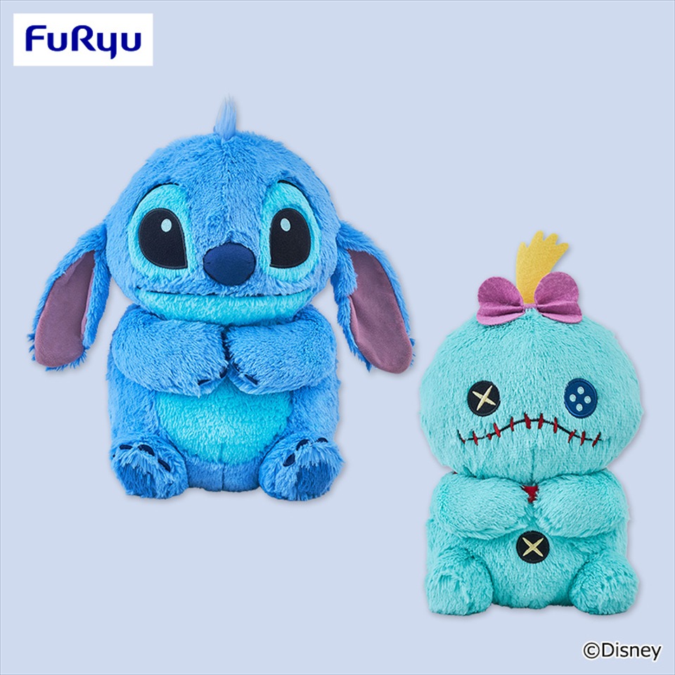 ディズニー スティッチ ぽってりおすわり 超BIGぬいぐるみ