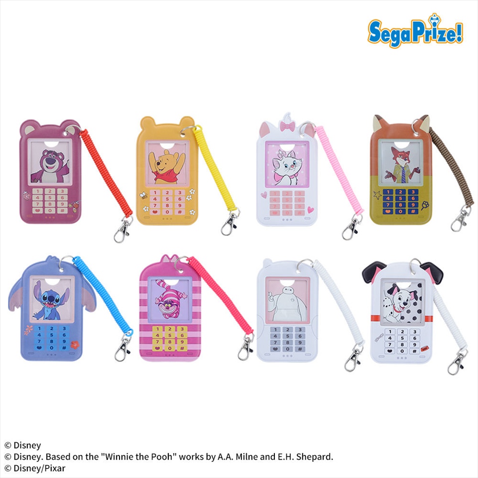 ディズニー＆ピクサーキャラクター　ケータイ型パスケース