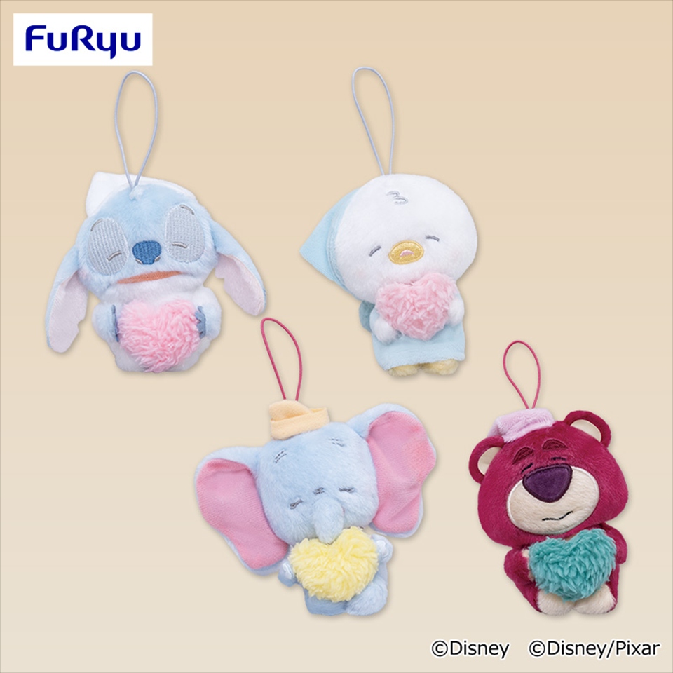 ディズニー＆ピクサーキャラクター ねむぐるみ おやすみパジャママスコット