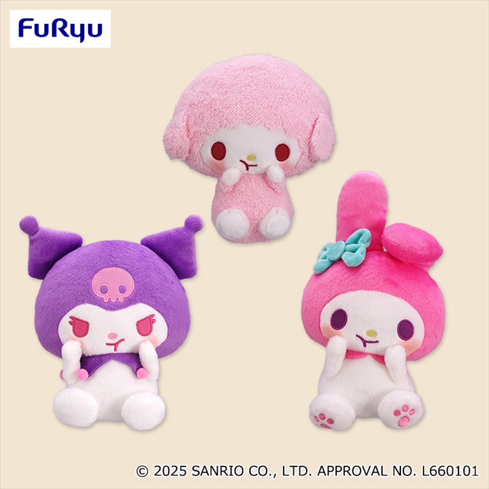 マイメロディ・クロミ むぎゅっとBIGぬいぐるみ