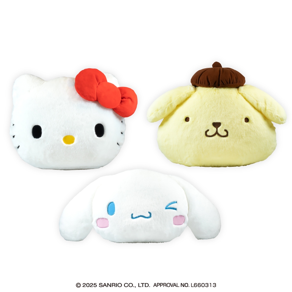 サンリオキャラクターズ　顔デカクッション７