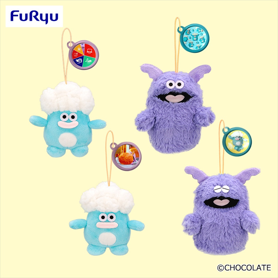 ホイッピ＆ラッピ アクリル付きマスコット ～頭のなか～