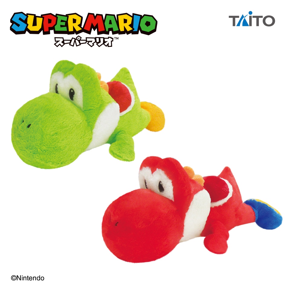 スーパーマリオ　特大サイズ　クタッとぬいぐるみ　ヨッシー