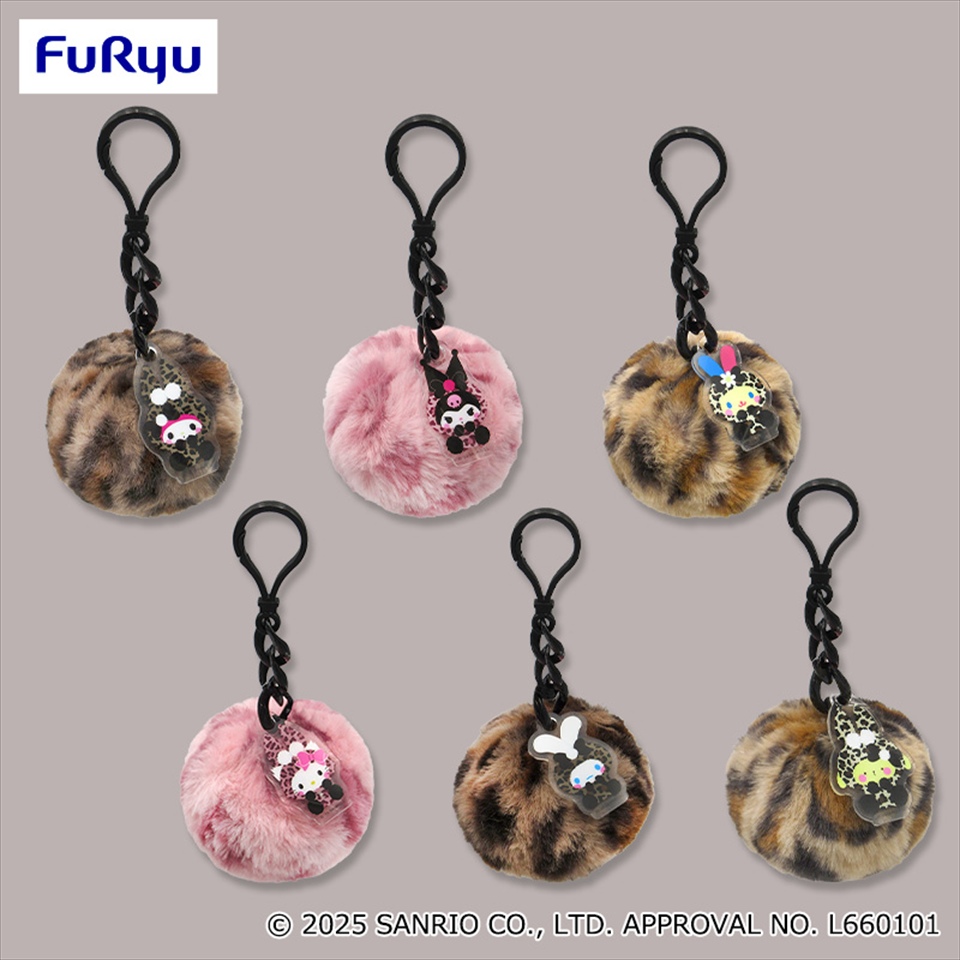 サンリオキャラクターズ ギャルらび♡ファーチャーム