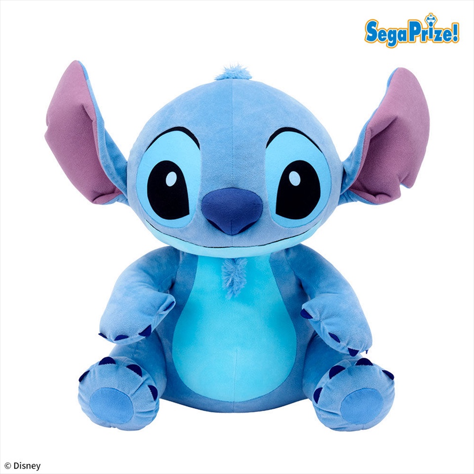 スティッチ　スーパーラージぬいぐるみ　おすわりＶｅｒ．