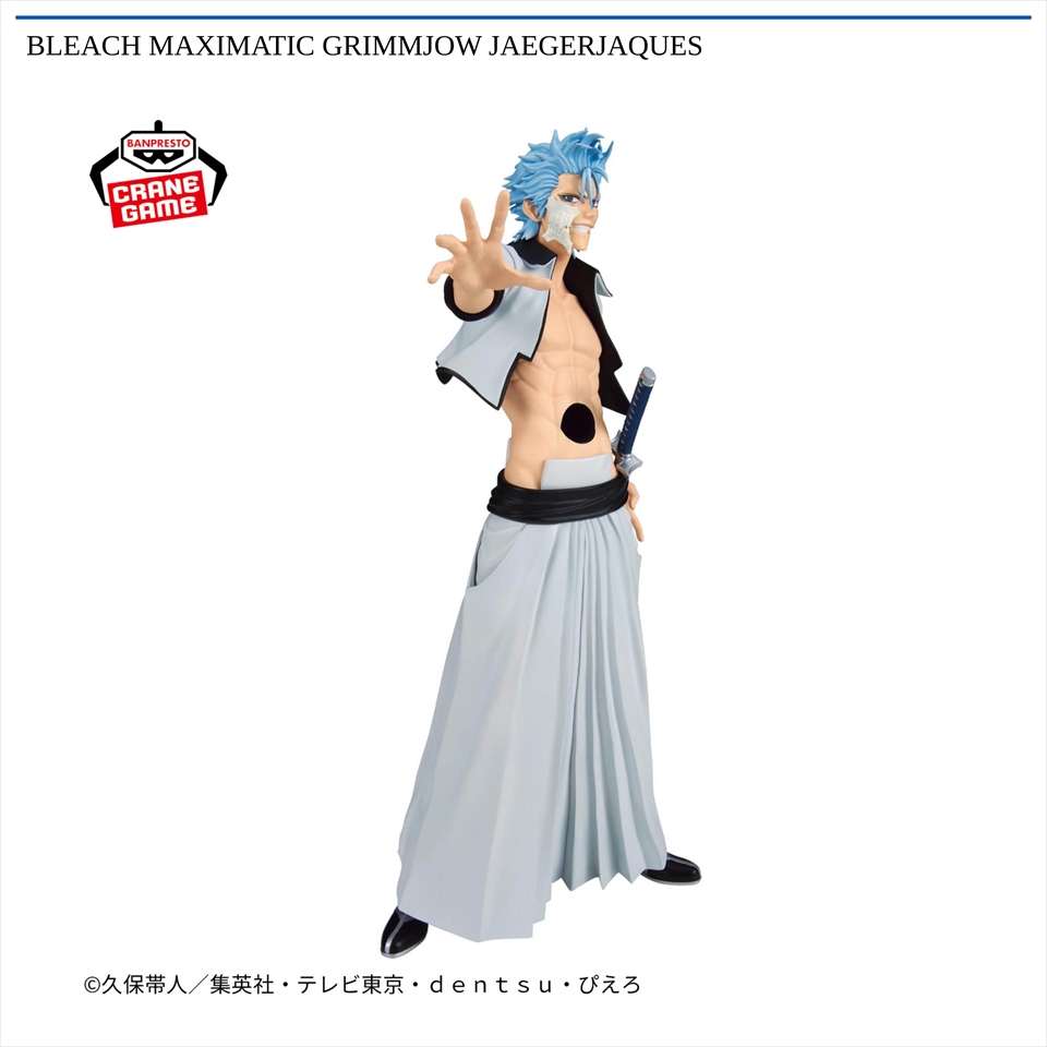 BLEACH MAXIMATIC GRIMMJOW JAEGERJAQUES