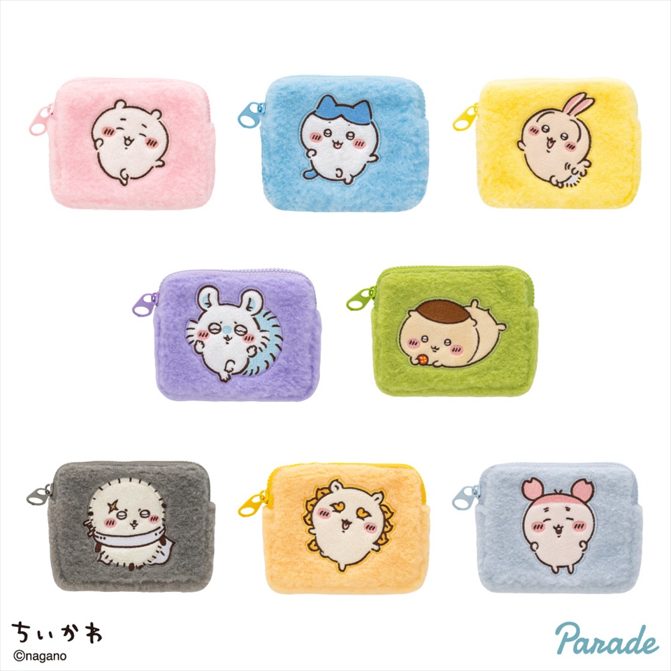 ちいかわ ふわふわミニポーチ