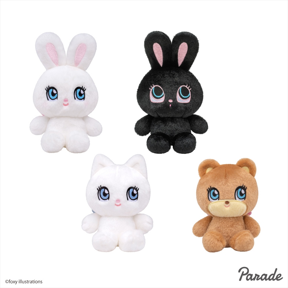 foxy illustrations てのひらエンジェルぬいぐるみ