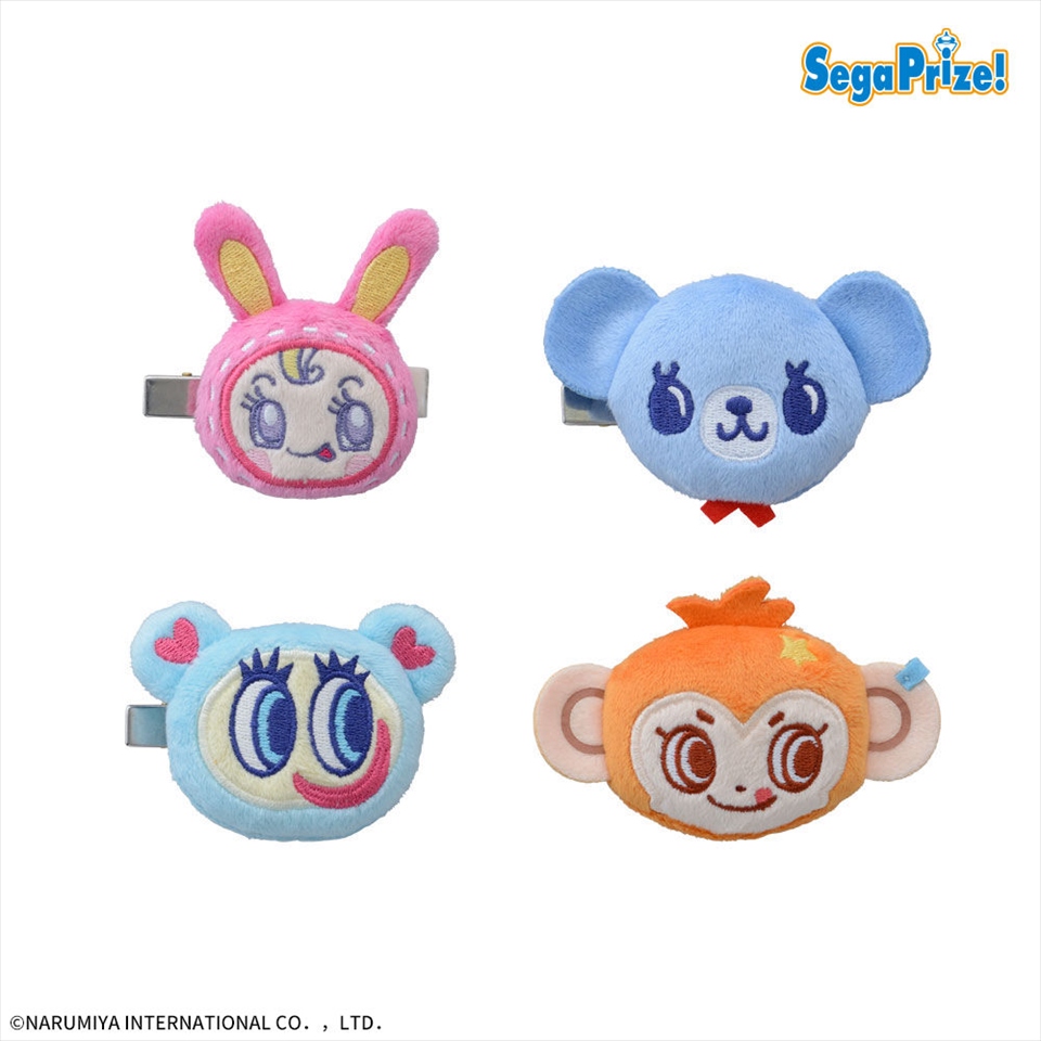 ナルミヤキャラクターズ　マスコット付ヘアクリップ