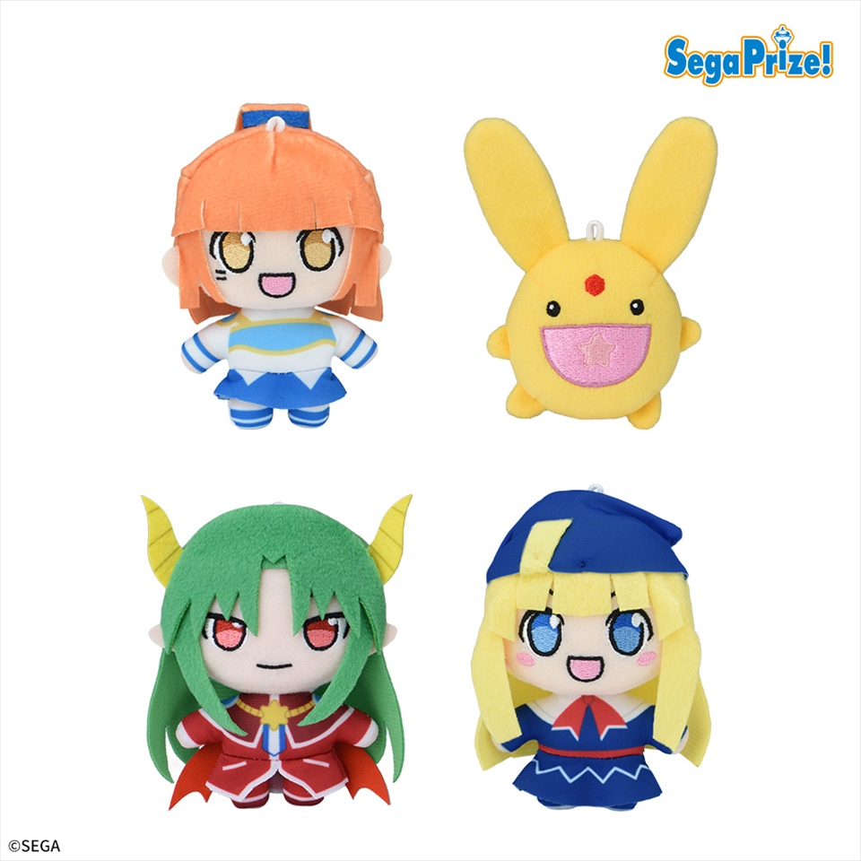 ぷよぷよ　マスコットアルル＆カーバンクル＆サタン＆ウィッチ