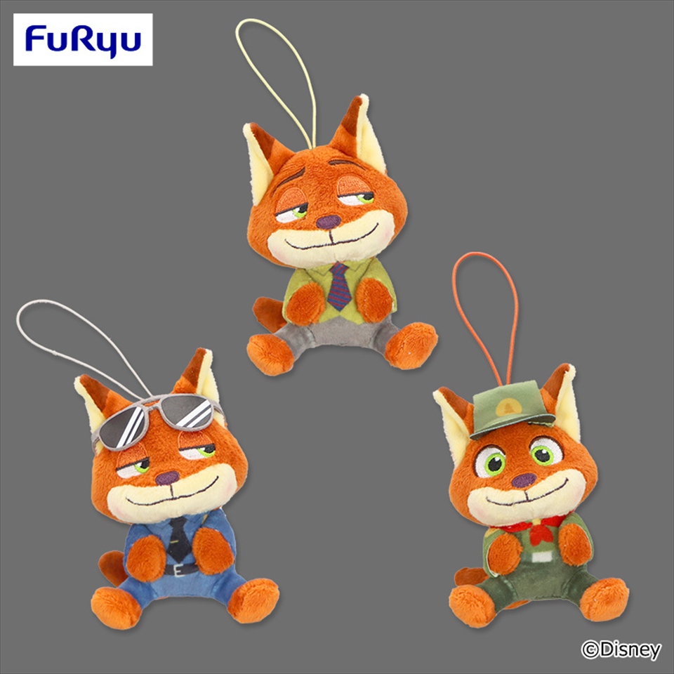 ズートピア WE LOVE YOU! -Nick Wilde- こてっとぺったんミニマスコット