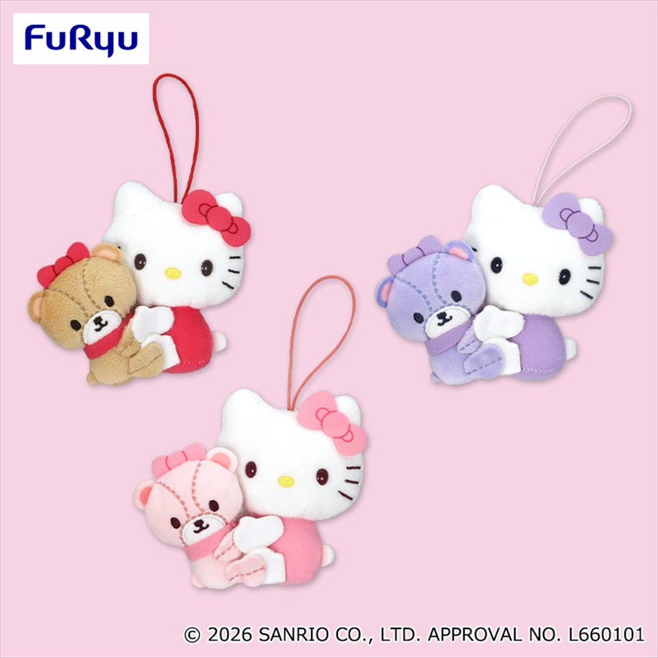 ハローキティ カラフルペアマスコット