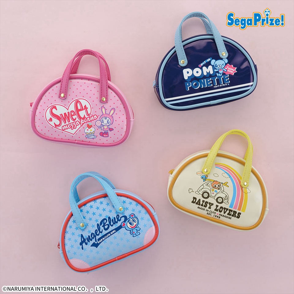 ナルミヤキャラクターズ　エナメルボストン風ポーチ