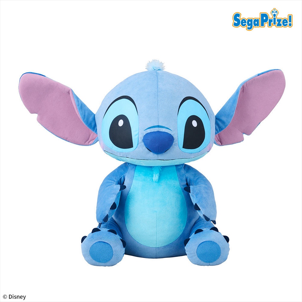 リロ&amp;スティッチ　グランデぬいぐるみ　赤いほっぺのおすわりVer.　“スティッチ”